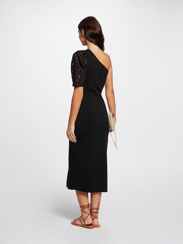 MorganPletena haljina - crna boja