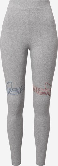 ADIDAS ORIGINALS Leggings in blau / graumeliert / rot, Produktansicht