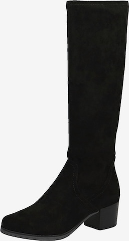 Cizme 'Ocean' de la CAPRICE pe negru: față