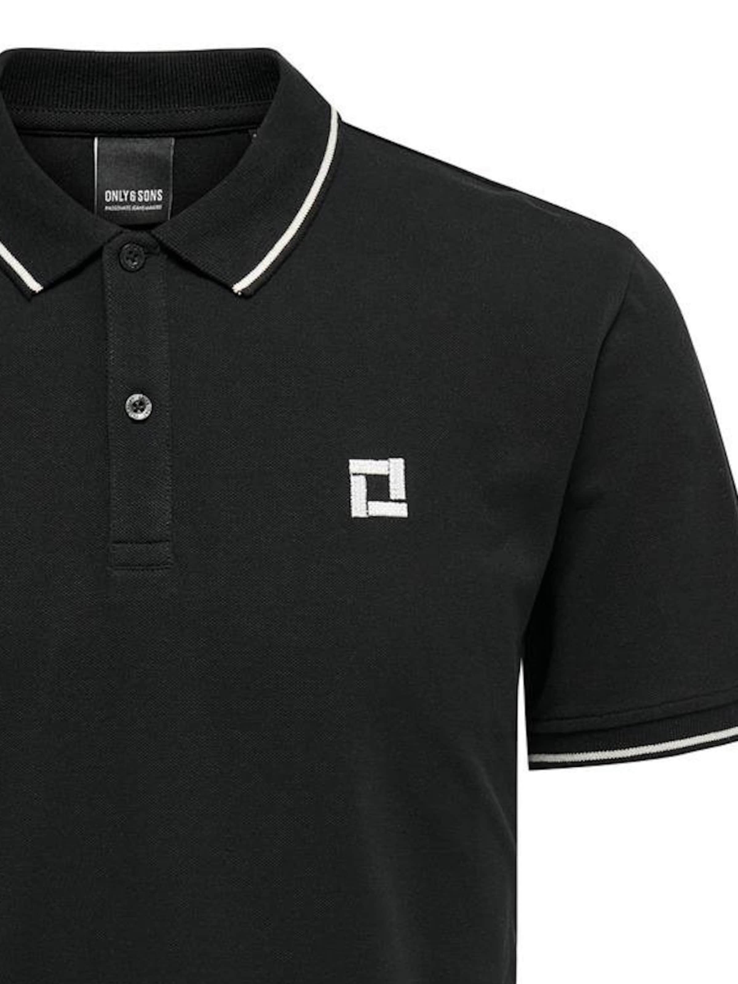 Only & Sons Tričko 'Fletcher' - Čierna