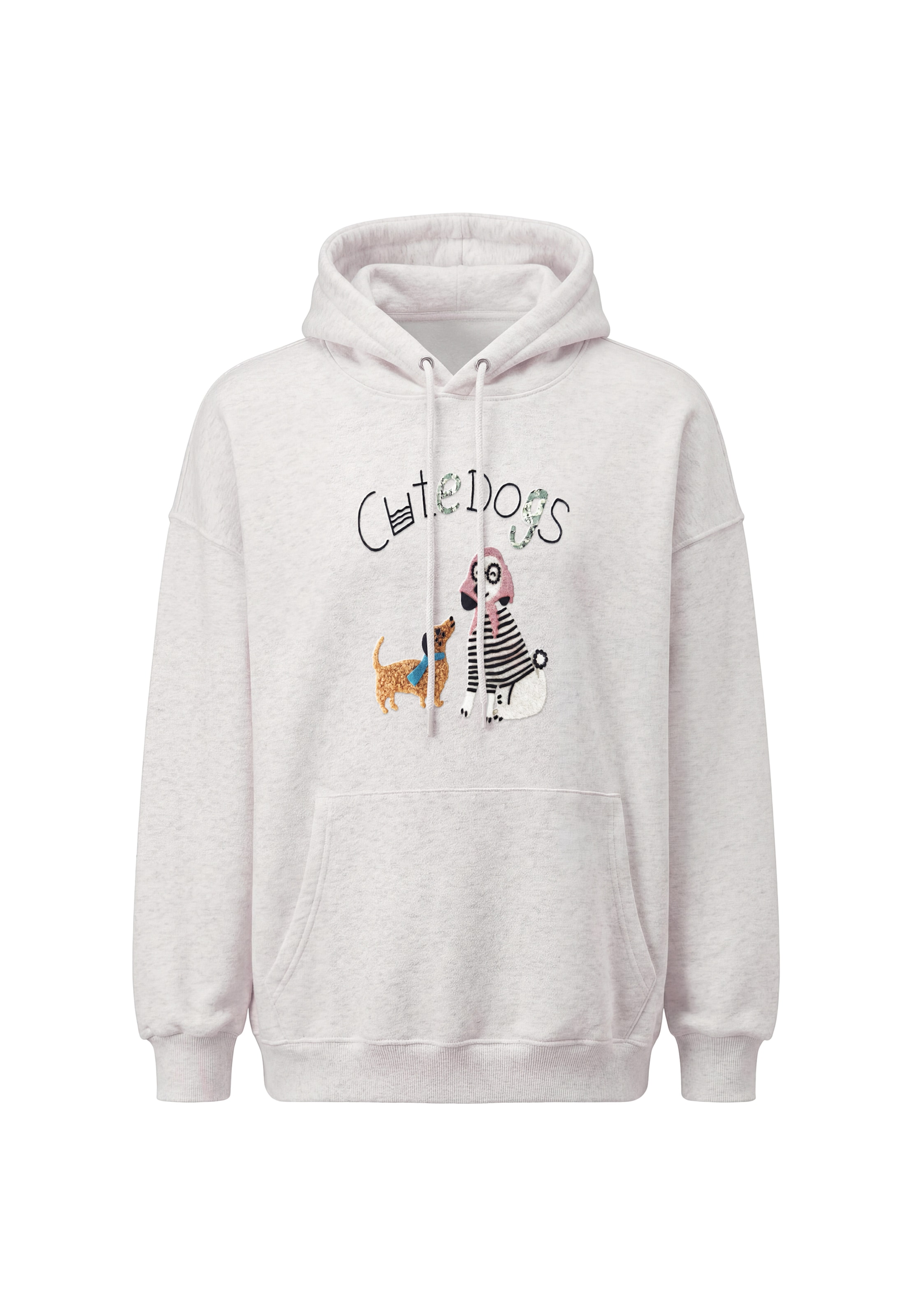 Sweat-shirt MYMO en blanc : devant