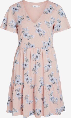 VILA Summer dress 'Natalie' in Pink: front