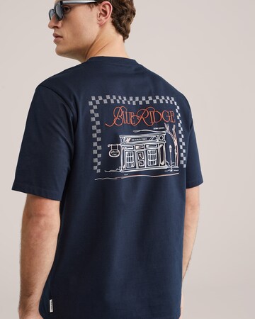 T-Shirt WE Fashion en bleu