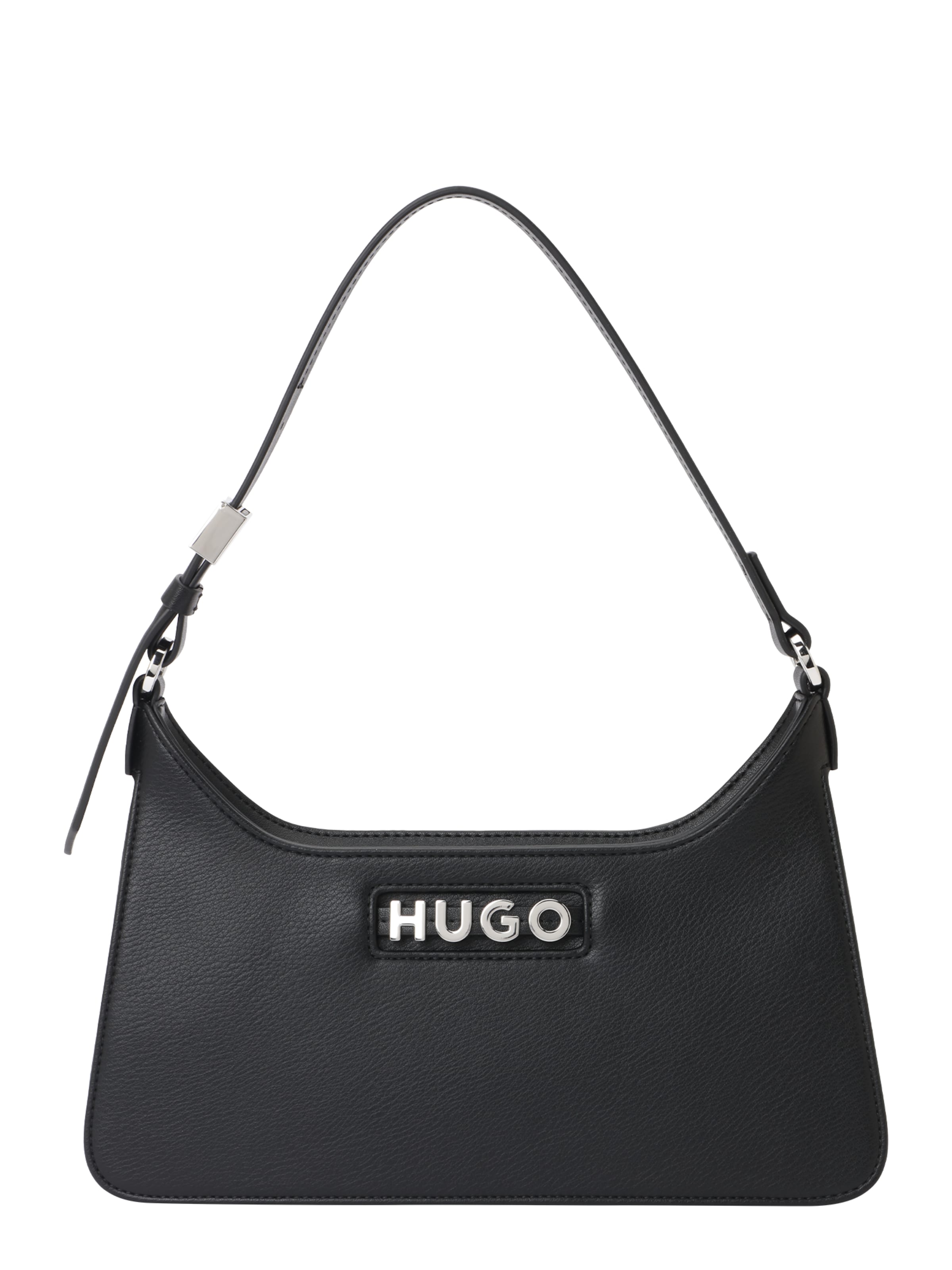 HUGO - Mala de ombro 'Mel 2.0' em preto: frente