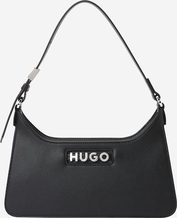HUGO Чанта за през рамо 'Mel 2.0' в черно: отпред