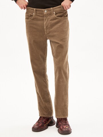 ARMEDANGELS Loose fit Pants 'MAAKX' in Brown: front