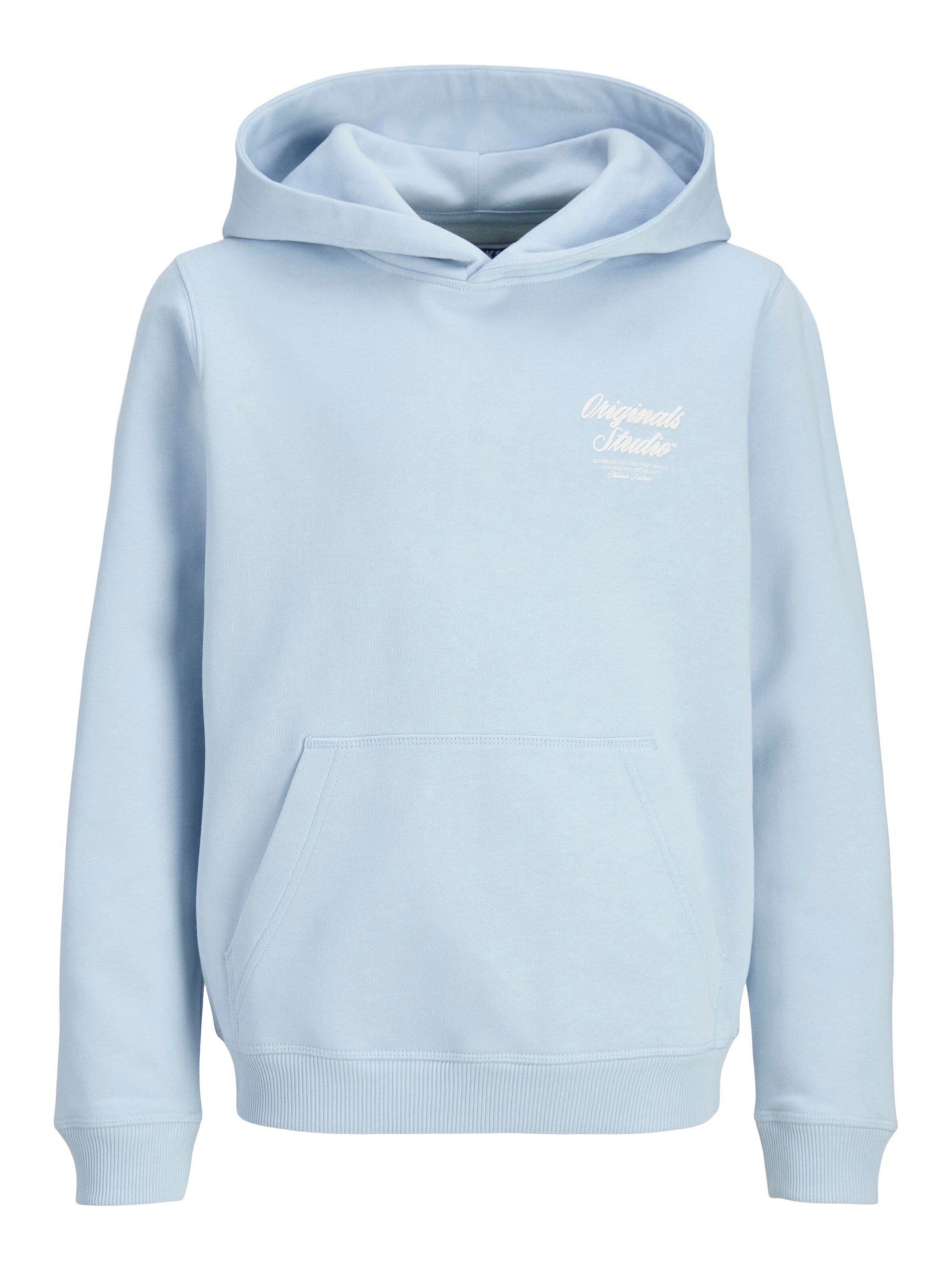 Sweat Jack & Jones Junior en bleu : devant