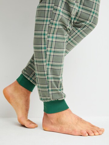 CALIDA Pyjama lang 'Relax Imprint'‌‌‌‌‌‌‌ in Grün