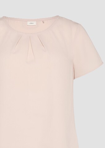 s.Oliver BLACK LABEL Bluse in Pink