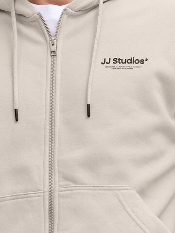 JACK & JONES Sweatjacke 'Soho' in Grau