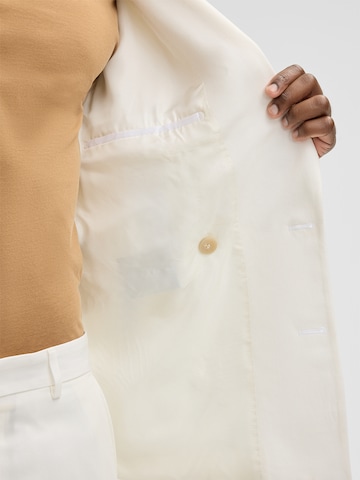 Coupe slim Veste de costume 'Ashton' STRELLSON en blanc