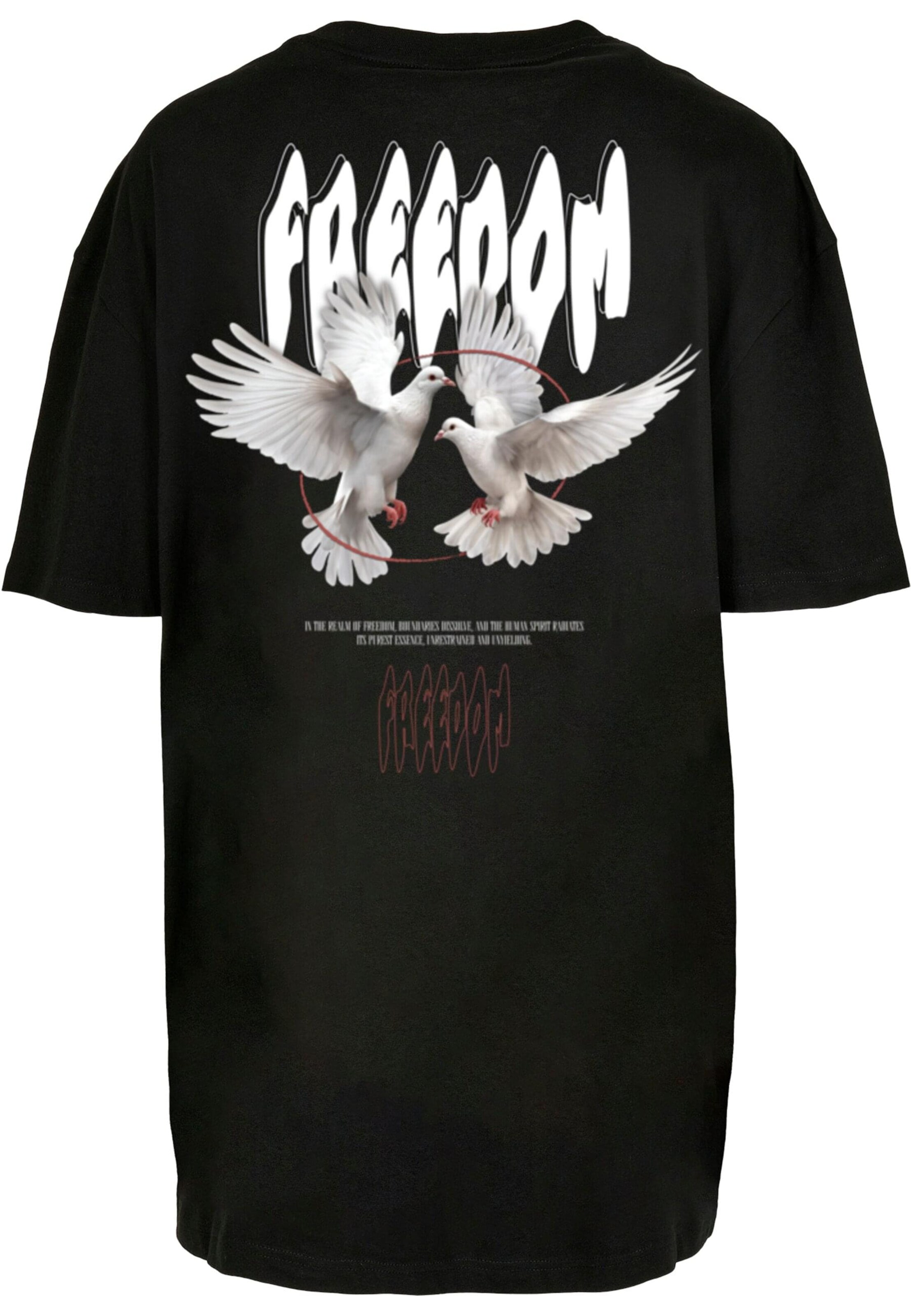 T-shirt 'Birds Of Peace' Merchcode en noir