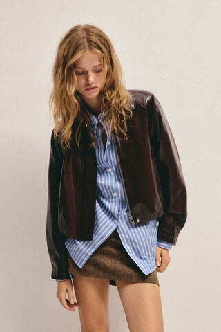 Pull&Bear Blouse in Blauw