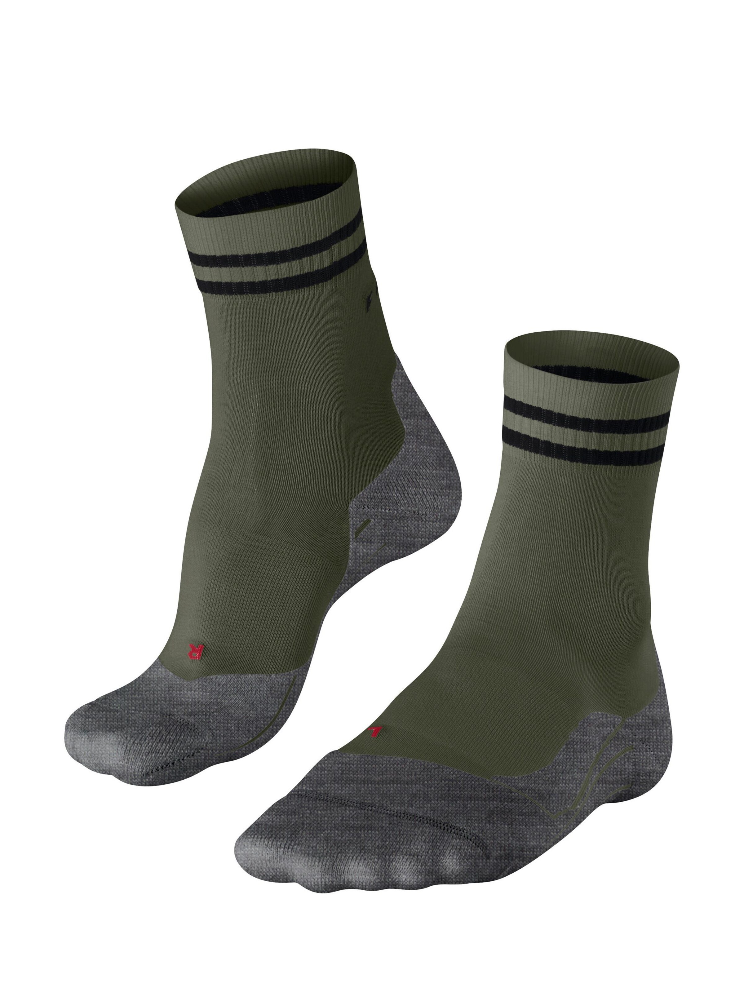 FALKE Athletic Socks 'RU4 Endurance' in Green: front