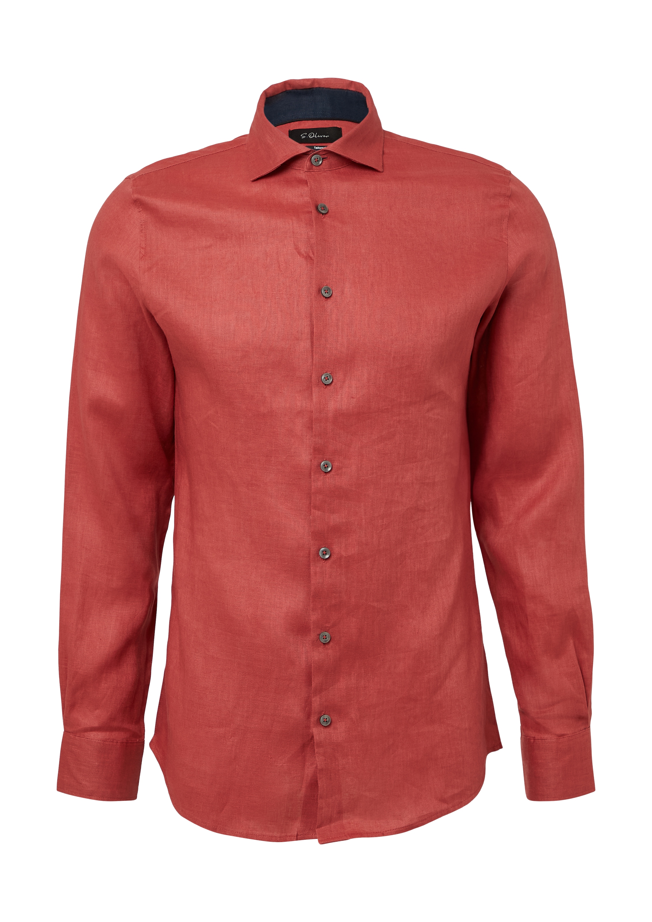 Coupe regular Chemise s.Oliver BLACK LABEL en rouge : devant