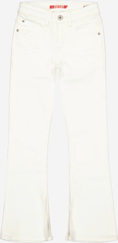 VINGINO Flared Jeans in Wit: voorkant
