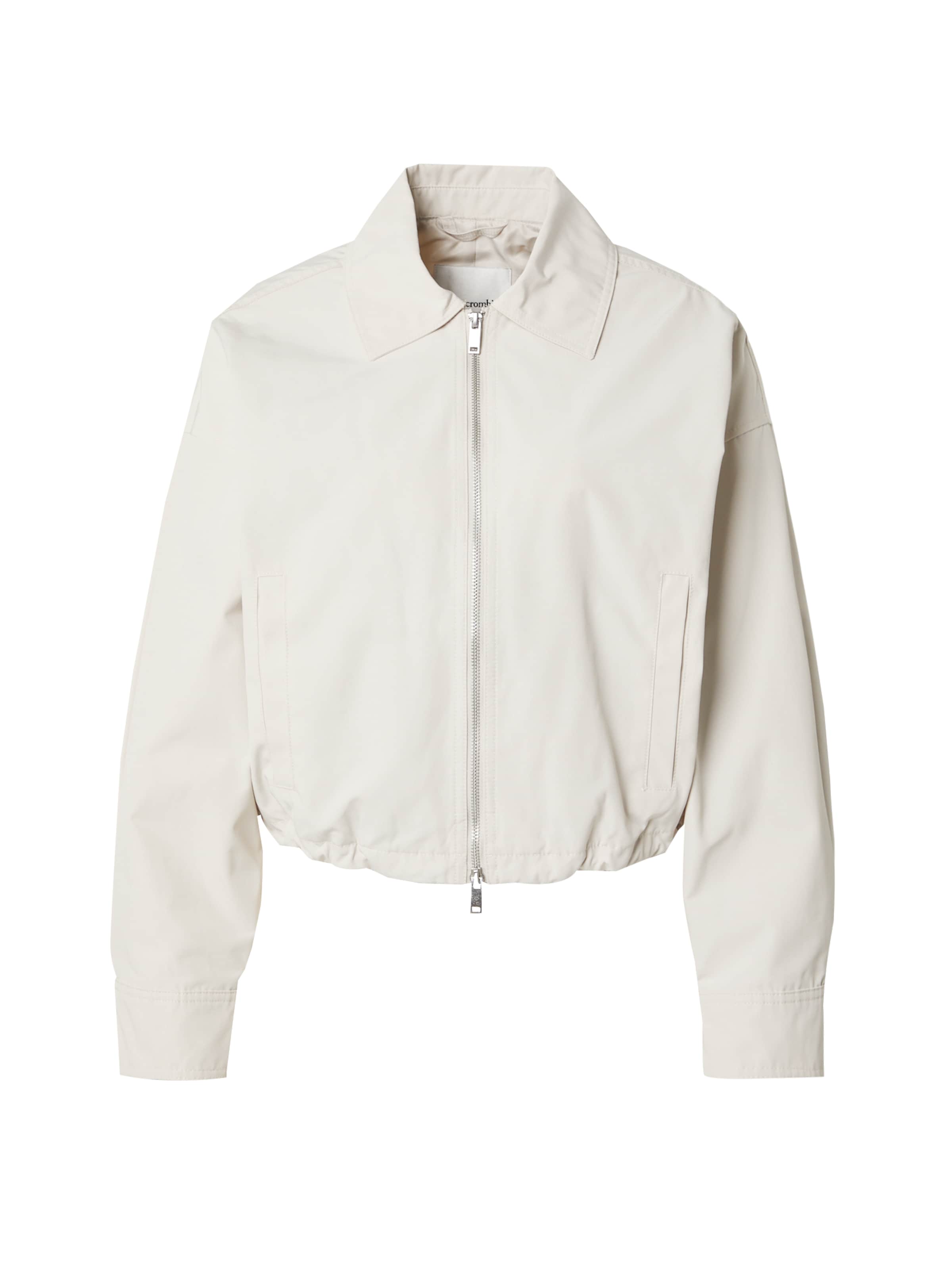 Abercrombie & Fitch Kurtka przejściowa w kolorze beżowy: przód