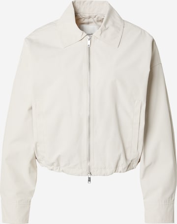 Abercrombie & FitchPrijelazna jakna - bež boja: prednji dio