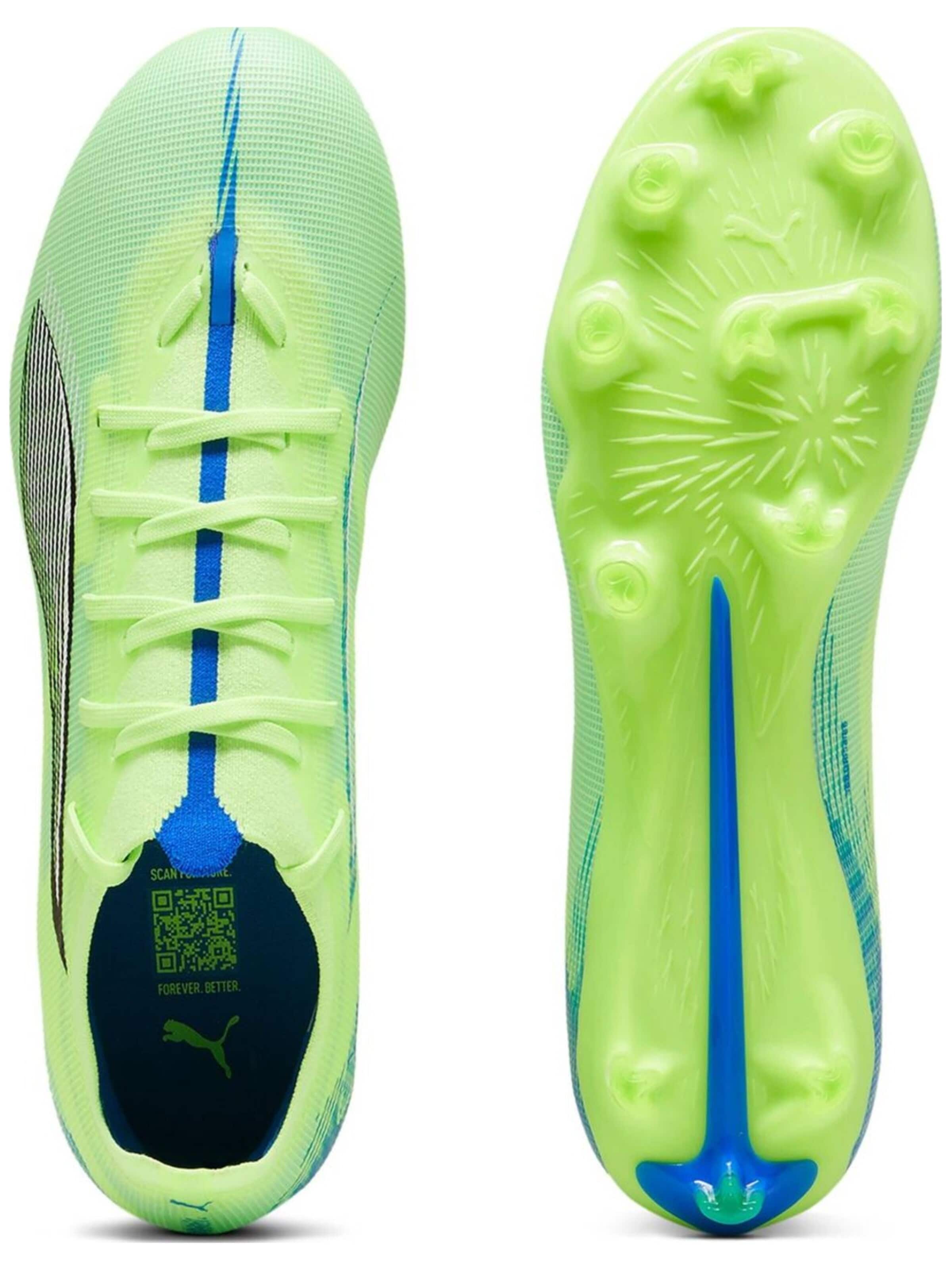 PUMA Soccer shoe 'Puma Ultra 5 Match Fgag' in Green
