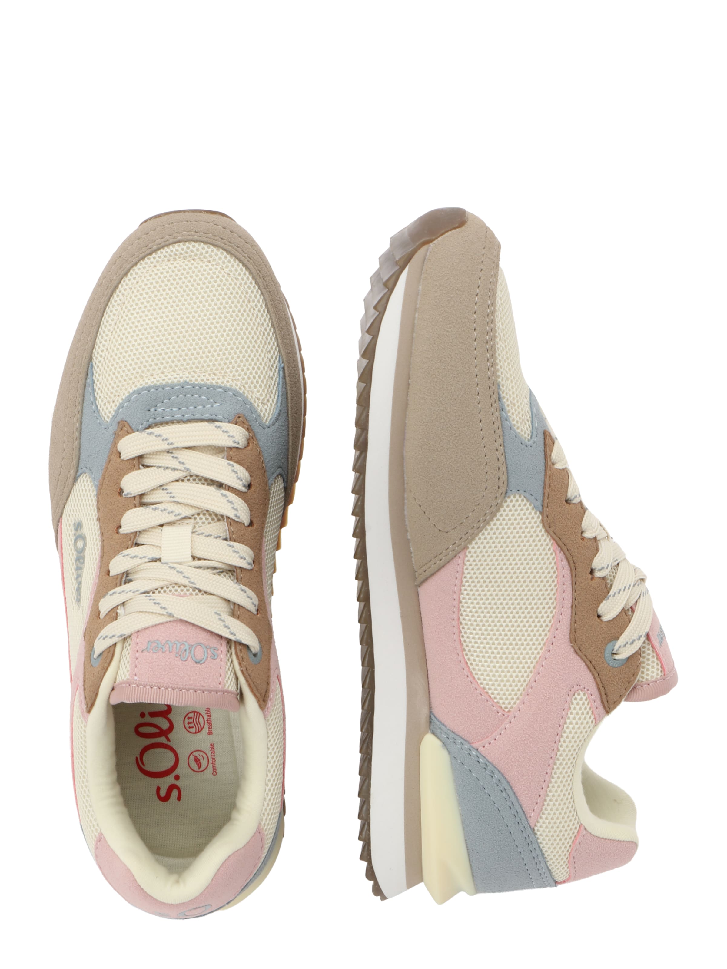 s.Oliver Sneaker in Beige