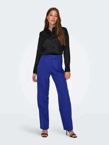 ONLY Normální Kalhoty se sklady v pase 'LANA-BERRY' – modrá