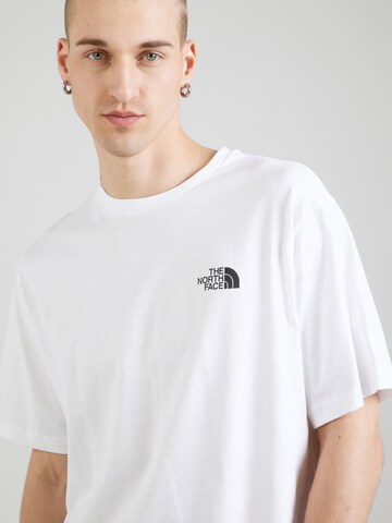 THE NORTH FACE Μπλουζάκι 'CAMPING' σε λευκό