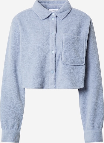 WEEKDAY Bluse i blå: forside