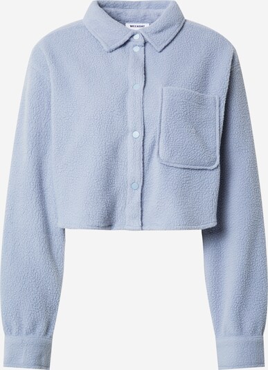 WEEKDAY Bluse in rauchblau, Produktansicht