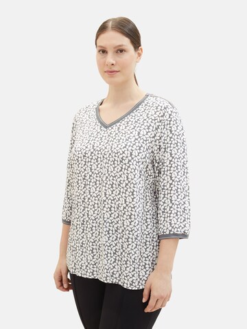 T-shirt Tom Tailor Women + en gris