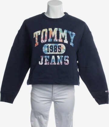 Tommy Jeans Sweatshirt / Sweatjacke M in Blau: predná strana