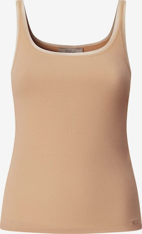 Pepe Jeans - Top 'Camille' en naranja: frente