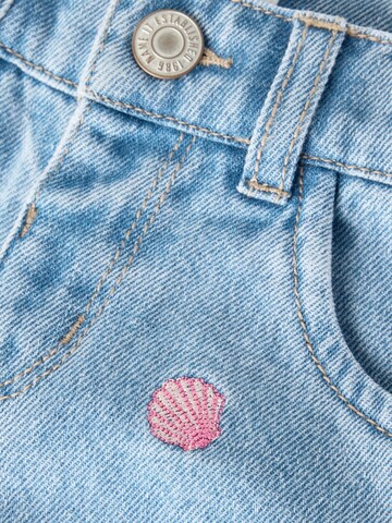 NAME IT Wide leg Jeans in Blauw