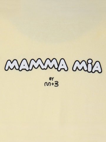 Maru + Bo Set 'VELOUR TRACKSUIT WITH SLOGAN' in Gelb