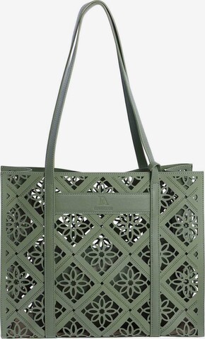 Don Algodon - Bolso de hombro 'Arousa' en verde: frente