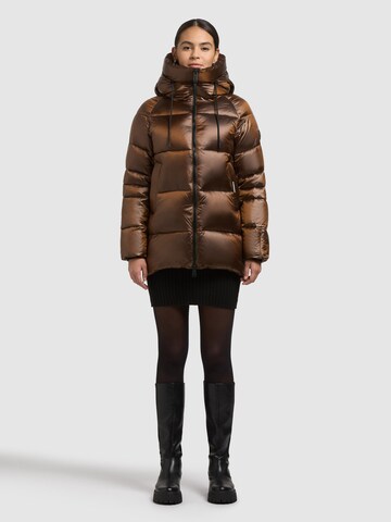 khujo Winter jacket 'Cara' in Brown