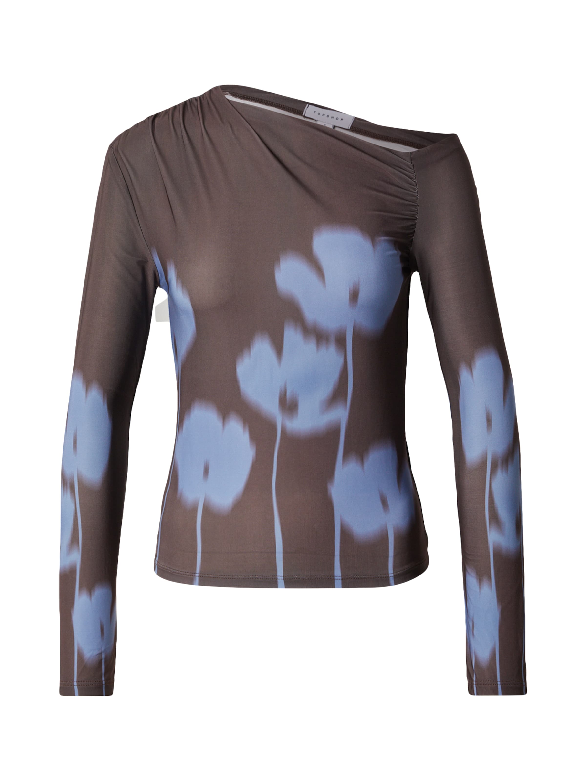 TOPSHOP Tričko 'INOLA' - Hnedá: predná strana