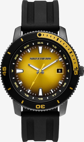 SKECHERS Analog Watch in Black: front