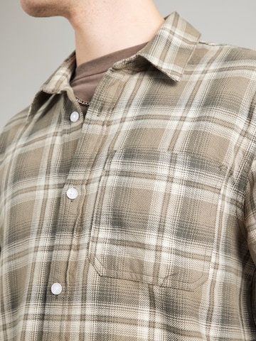 HOLLISTER Regular fit Button Up Shirt in Green
