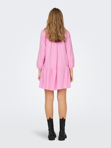 ONLY - Vestido camisero 'VINNIE' en rosa