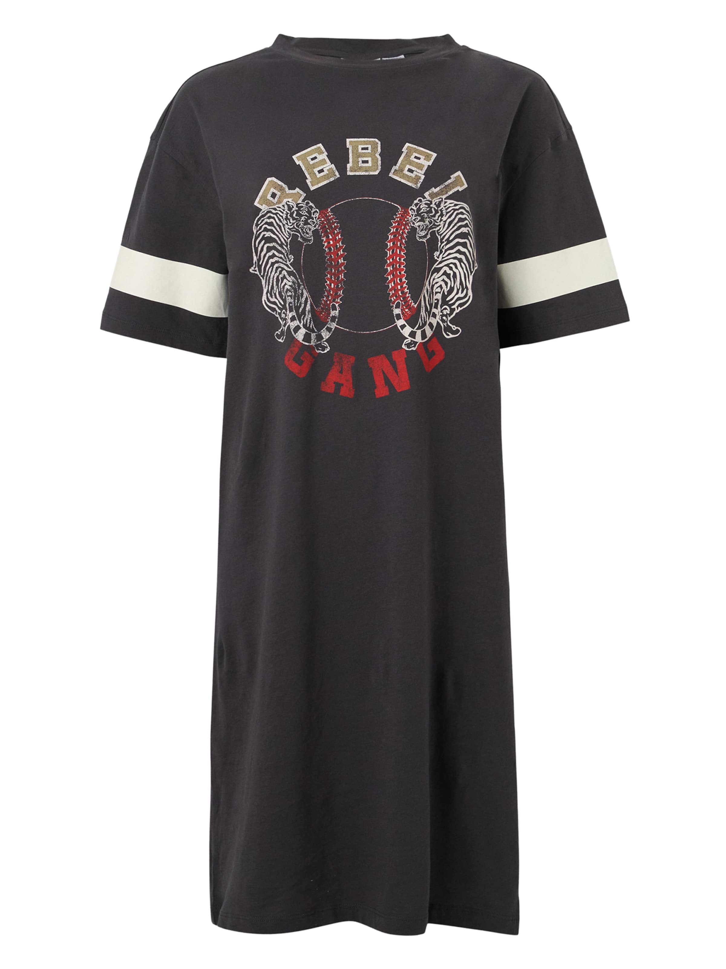 Noisy may - Vestido 'NMHAZEL' en gris: frente