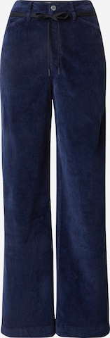 Dawn - Pierna ancha Pantalón 'DEW' en azul: frente