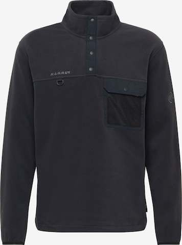 MAMMUT Fleecejacke ‘Moonstone Light ML Hybrid’ in Schwarz: Vorderseite