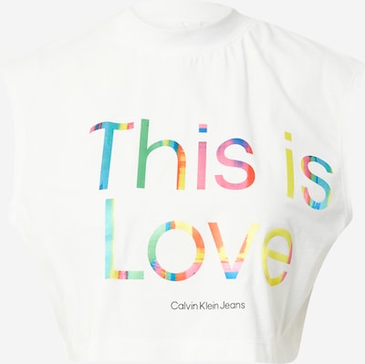 Calvin Klein Jeans Shirt in de kleur Wit, Productweergave