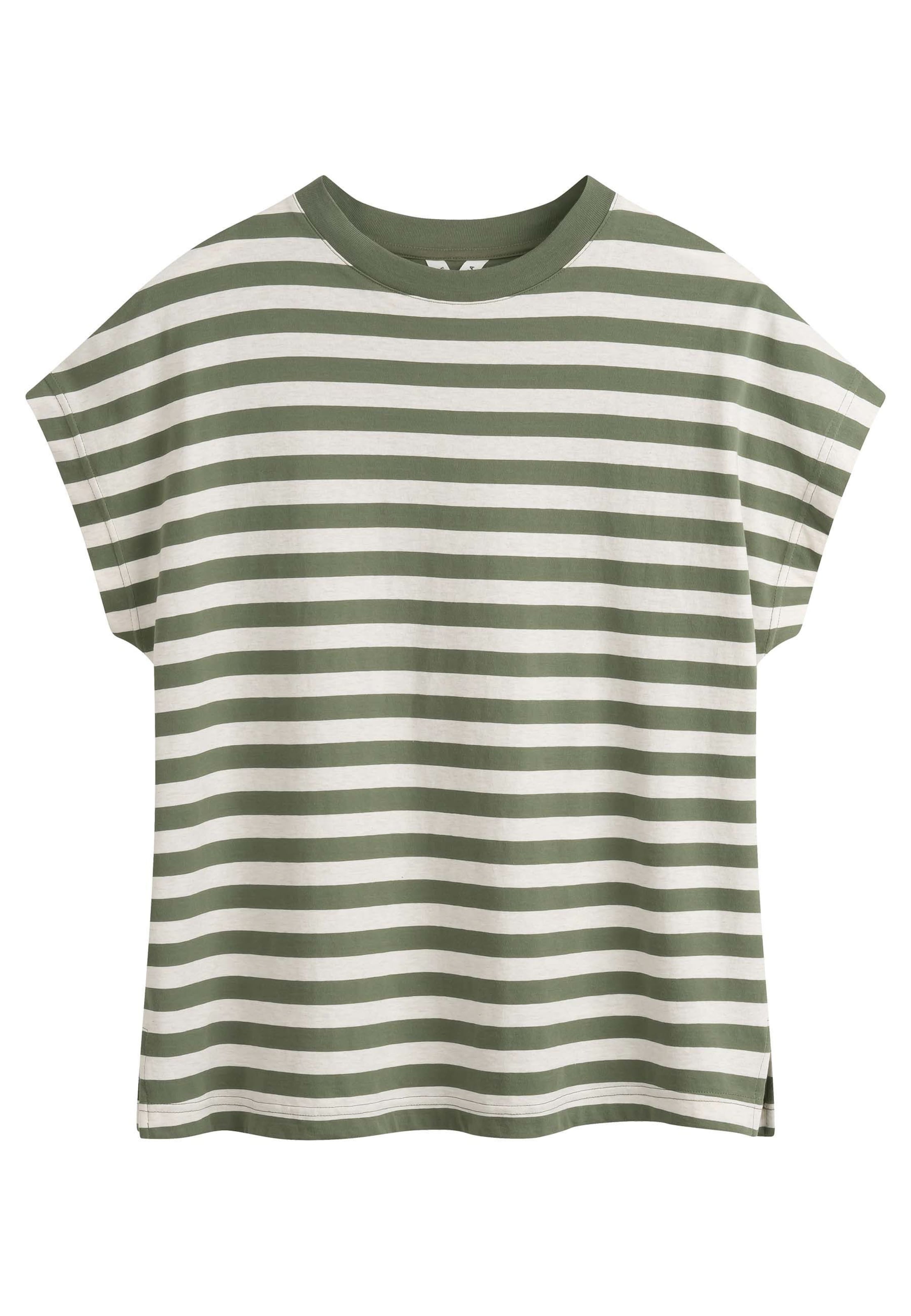 MELA Majica 'MADHU' | zelena barva: sprednja stran