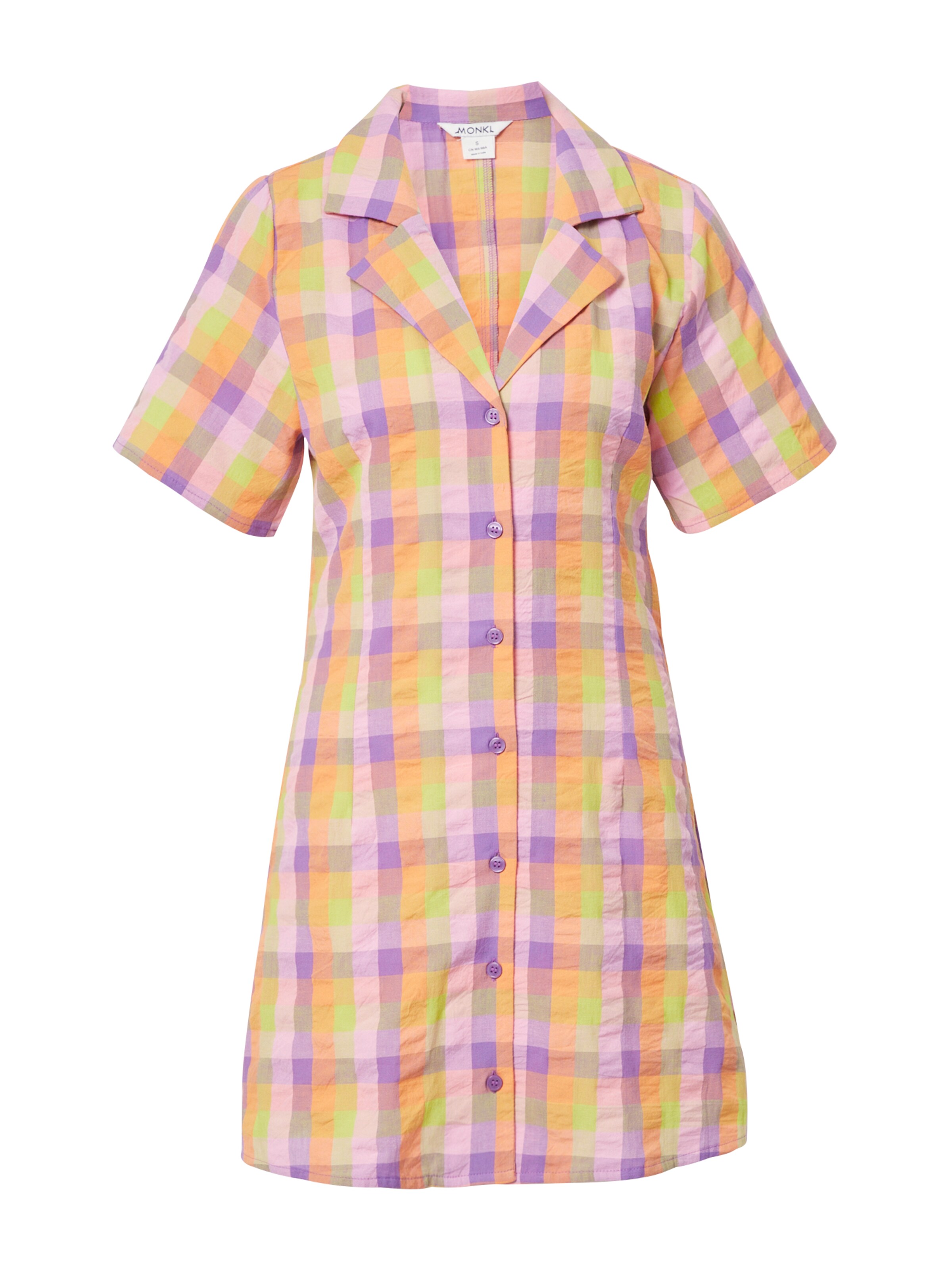 Rochie tip bluză de la Monki pe mov: față