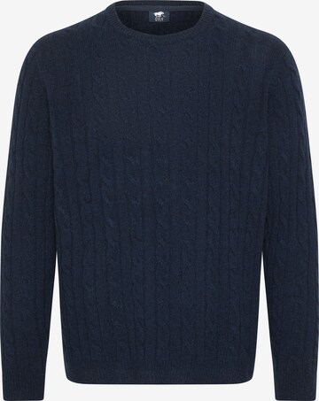 Polo Sylt Sweater in Blue: front