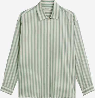 Marc O'Polo Blouse in Groen: voorkant