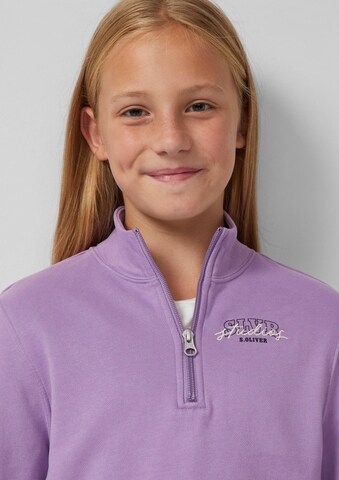 Sweat-shirt s.Oliver en violet