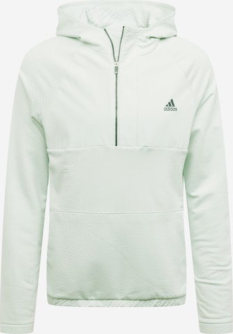 ADIDAS SPORTSWEAR Funksjonsfleecejakke i hvit: forside