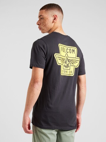 T-Shirt 'WING IT' Volcom en noir : devant
